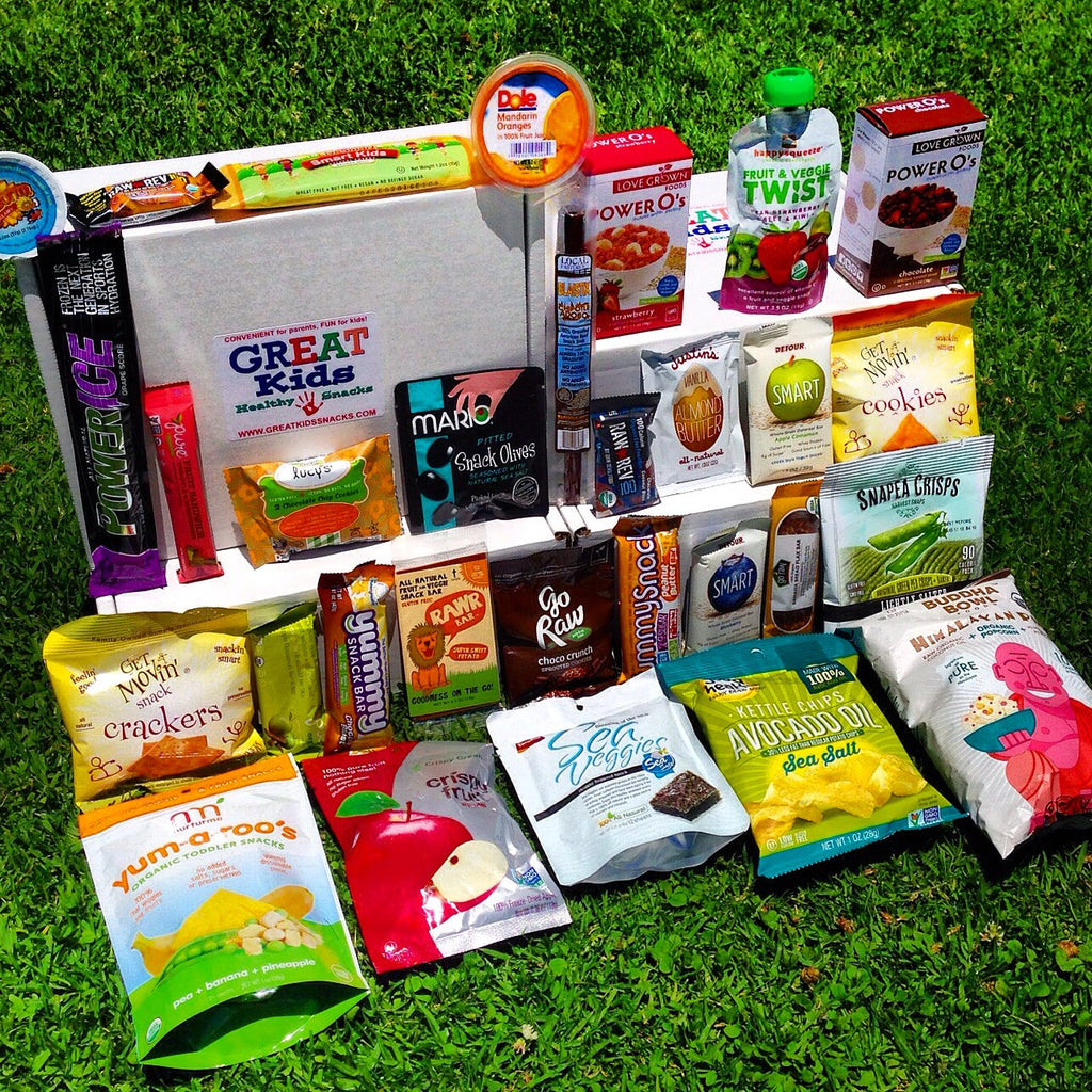 20 Snacks - Delivered Monthly – GREAT Kids Snack Box