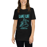 Lake Life Wakesurfing Girl Short-Sleeve Unisex T-Shirt